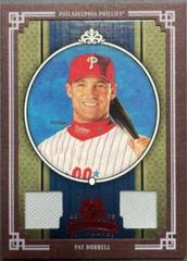 Pat Burrell [Framed Portraits Black] #383 Baseball Cards 2005 Donruss Diamond Kings Prices