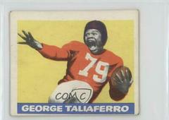 George Taliaferro #20 Football Cards 1948 Leaf Prices