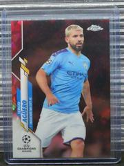 Sergio Aguero [Red] Soccer Cards 2019 Topps Chrome UEFA Champions League Sapphire Prices