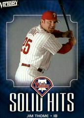 Jim Thome #116 Baseball Cards 2003 Upper Deck Victory Prices