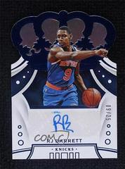 RJ Barrett [Blue] Basketball Cards 2019 Panini Crown Royale Rookie Autographs Prices