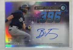 Brice Turang Baseball Cards 2019 Bowman Chrome Stat Tracker Autographs Prices