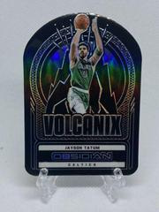 Jayson Tatum Basketball Cards 2021 Panini Obsidian Volcanix Prices