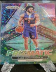 Cade Cunningham [Fast Break] #8 Basketball Cards 2022 Panini Prizm Prizmatic Prices