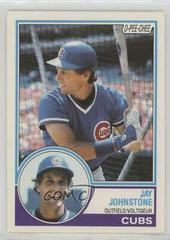 Jay Johnstone Baseball Cards 1983 O Pee Chee Prices