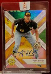 Alec Bohm [Autograph Tie Dye] #3 Baseball Cards 2018 Panini Elite Extra Edition Prices