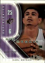 Earl Watson Basketball Cards 2001 Spx Prices