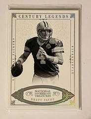 Brett Favre [Century Silver] #113 Football Cards 2012 Panini National Treasures Prices
