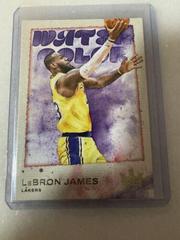 LeBron James Basketball Cards 2023 Panini Court Kings Water Color Prices