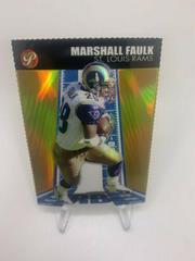 Marshall Faulk [Gold Refractor] #34 Football Cards 2004 Topps Pristine Prices