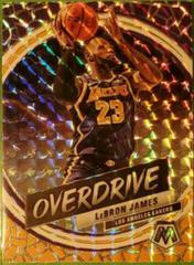 LeBron James Basketball Cards 2019 Panini Mosaic Overdrive Prices