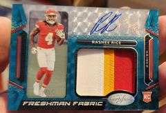 Rashee Rice [Teal Etch] #FFMS-25 Football Cards 2023 Panini Certified Freshman Fabric Mirror Signatures Prices