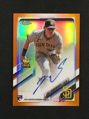 Jake Cronenworth [Orange Refractor] #RA-JC Baseball Cards 2021 Topps Chrome Rookie Autographs Prices