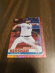 Clayton Kershaw [Face Visible Red Foil] #46 Baseball Cards 2019 Topps Opening Day Prices