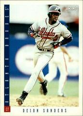 Deion Sanders #123 Baseball Cards 1993 Score Prices