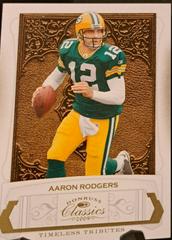 Aaron Rodgers [Timeless Tributes Silver] #36 Football Cards 2009 Panini Donruss Classics Prices