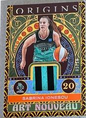 Sabrina Ionescu [Gold] #41 Basketball Cards 2023 Panini Origins WNBA Prices