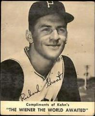 Dick Groat Baseball Cards 1960 Kahn's Wieners Prices