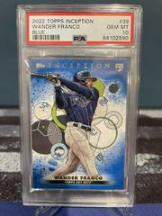 Wander Franco [Blue] #39 Baseball Cards 2022 Topps Inception Prices