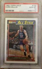 Chris Mullin Basketball Cards 1992 Topps Gold Prices