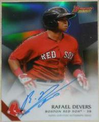 Rafael Devers [Refractor] #RD Baseball Cards 2015 Bowman's Best of Autographs Prices