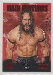 PAC [Red] #MF-14 Wrestling Cards 2021 Upper Deck AEW Main Features Prices