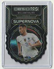 William Saliba [Yellow] #7 Soccer Cards 2022 Panini Obsidian Supernova Prices