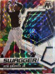Ken Griffey Jr. [White] Baseball Cards 2022 Panini Mosaic Swagger Prices