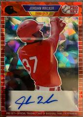 Jordan Walker [Red] #PS-JW3 Baseball Cards 2021 Pro Set Autographs Prices