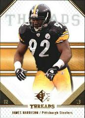 James Harrison Football Cards 2009 SP Threads Prices