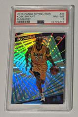 Kobe Bryant [Sunburst] #38 Basketball Cards 2015 Panini Revolution Prices