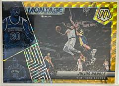 Julius Randle [Gold] #3 Basketball Cards 2021 Panini Mosaic Montage Prices