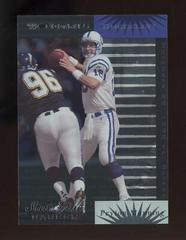 Peyton Manning [Career Stat Line] Football Cards 1999 Panini Donruss Prices