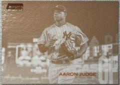 Aaron Judge [With Glove Sepia] Baseball Cards 2018 Stadium Club Prices