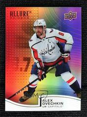 Alex Ovechkin [Full Autograph] Hockey Cards 2021 Upper Deck Allure Rainbow Prices