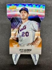 Pete Alonso [Orange] #T-8 Baseball Cards 2022 Stadium Club Triumvirates Prices