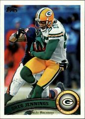 Greg Jennings #40 Football Cards 2011 Topps Prices