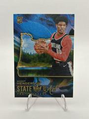Scoot Henderson #9 Basketball Cards 2023 Panini Court Kings State of the Art Prices