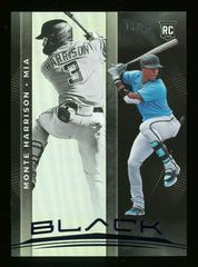 Monte Harrison [Purple] #3 Baseball Cards 2021 Panini Chronicles Black Prices
