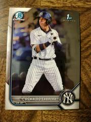 Oswaldo Cabrera Baseball Cards 2022 Bowman Chrome Prospects Prices