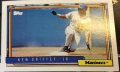 Ken Griffey Jr. [Winner] #50 Baseball Cards 1992 Topps Gold Prices