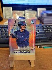 Gabriel Arias [Orange Refractor] Baseball Cards 2021 Bowman Chrome Mega Box Mojo Dawn of Glory Prices