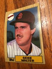 Gene Walter Baseball Cards 1987 Topps Prices