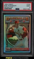 Bob Tewksbury [Refractor] Baseball Cards 1993 Finest Prices
