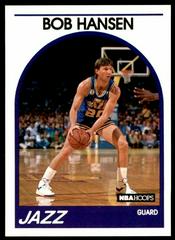 Bob Hansen #27 Basketball Cards 1989 Hoops Prices
