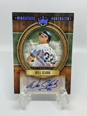 Will Clark [Silver] #SP-WC Baseball Cards 2022 Panini Diamond Kings Signature Portraits Prices