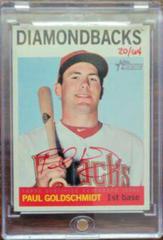Paul Goldschmidt [Red Ink] #PG Baseball Cards 2013 Topps Heritage Real One Autographs Prices