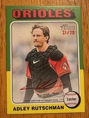 Adley Rutschman [Special Edition Red Ink] #ROA-AR Baseball Cards 2024 Topps Heritage Real One Autograph Prices