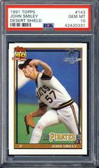 John Smiley Baseball Cards 1991 Topps Desert Shield Prices