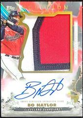 Bo Naylor [Red] Baseball Cards 2023 Topps Inception Autograph Jumbo Patch Prices